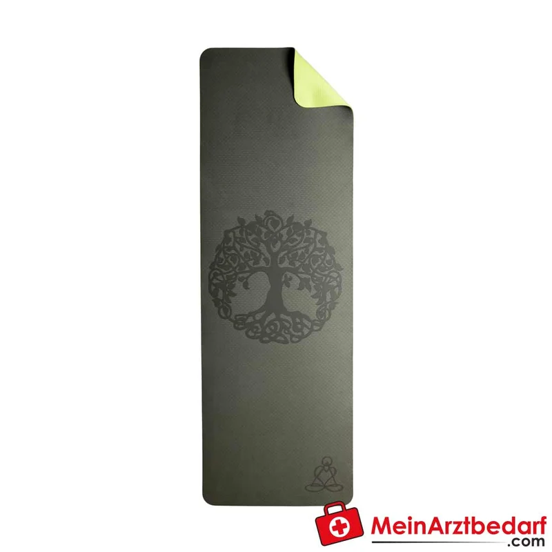 Berk Yogamatte TPE 182 x 61 cm 6 mm rutschfest umweltfreundlich