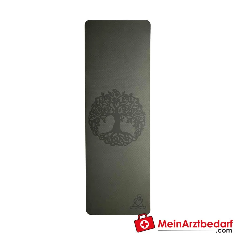 Berk Yogamatte TPE 182 x 61 cm 6 mm rutschfest umweltfreundlich