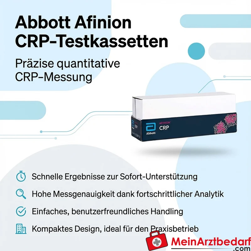 Abbott Afinion CRP Testkassetten quantitativ für Humanblut 15 Stück