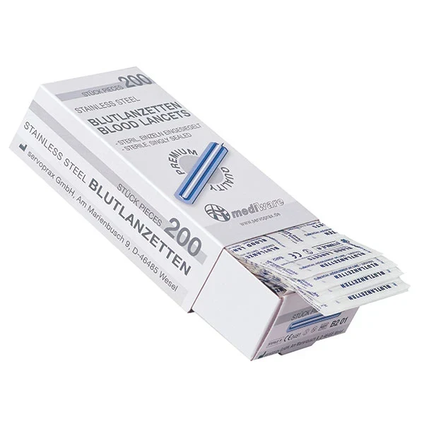 Bloedlancetten Mediware 200 stuks