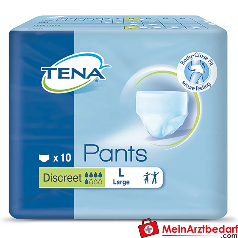 Tena Pants Discreet Einweg-Slip atmungsaktiv geruchsneutral Gr. M