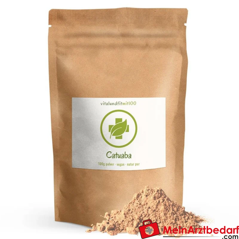 Catuaba Pulver (Anemopaegma mirandum) Rohkost 100 g vegan
