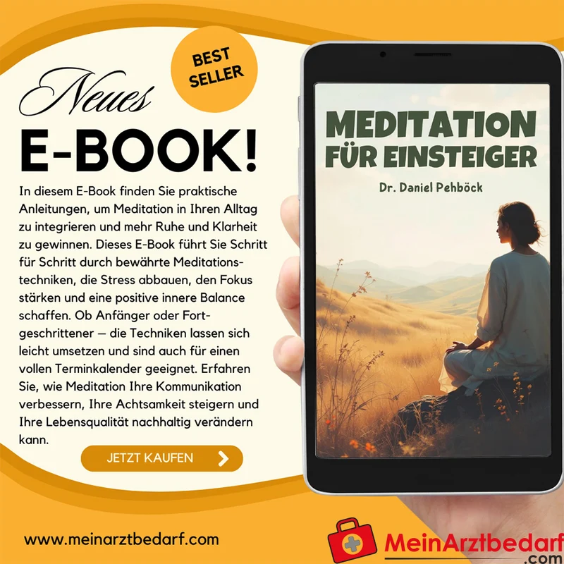 Dr. Daniel Pehböck Meditation für Einsteiger eBook, 82 Seiten für Berufstätige