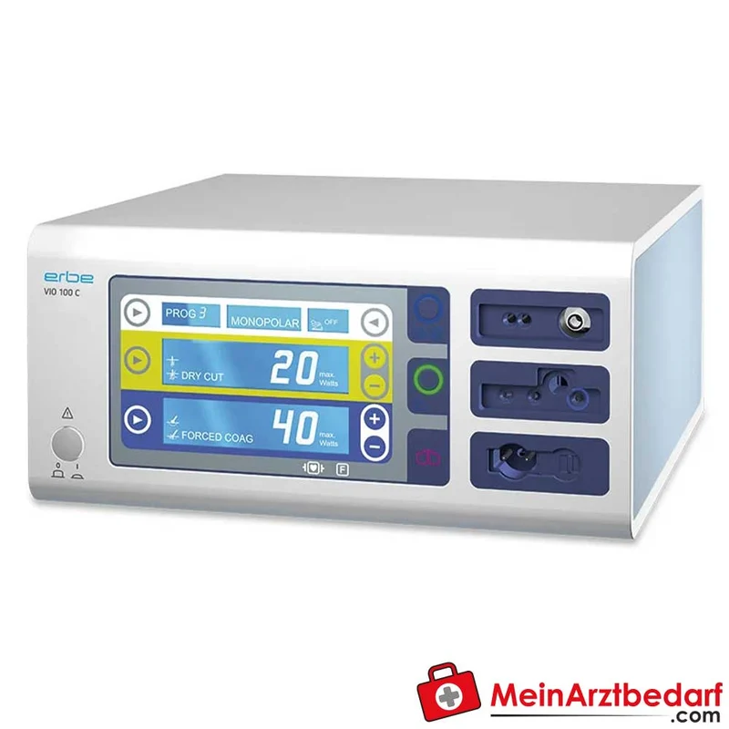 Erbe VIO 100 C HF-Chirurgiegerät Cut 100 W, Coag 80 W, kompakt, Auto-Start