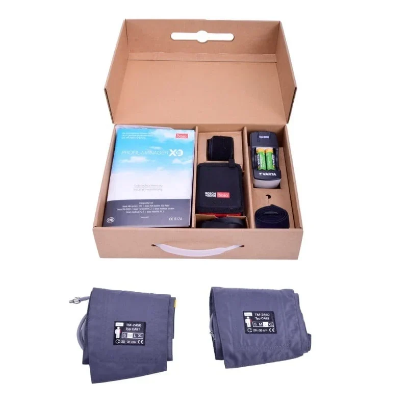 Boso-TM-2450 ABPM- 24-uurs bloeddrukmeter compleet met software