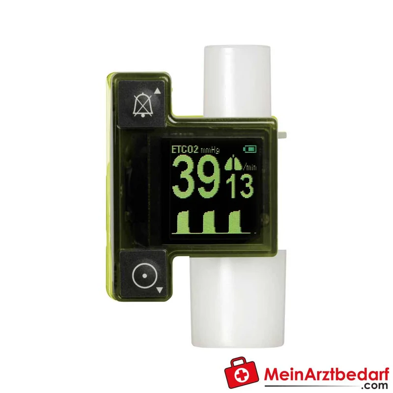 Masimo EMMA Kapnograph tragbarer EtCO2‑Monitor für Erwachsene, Kinder und Säuglinge