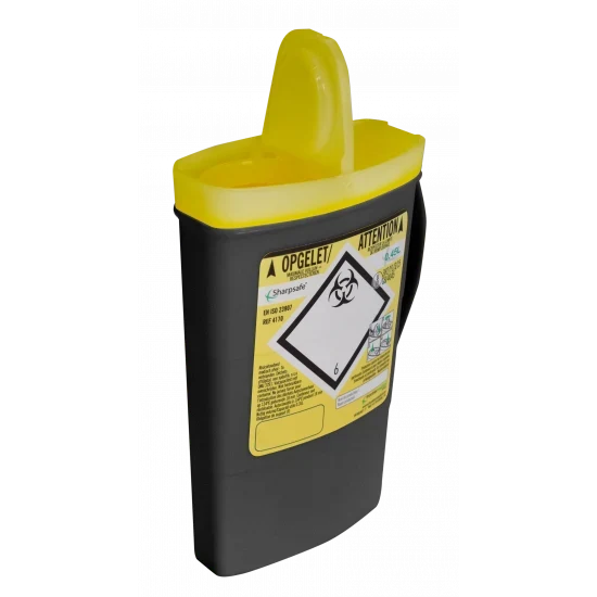 Sharpsafe naaldencontainer - 0,45 liter - SHA-51702610