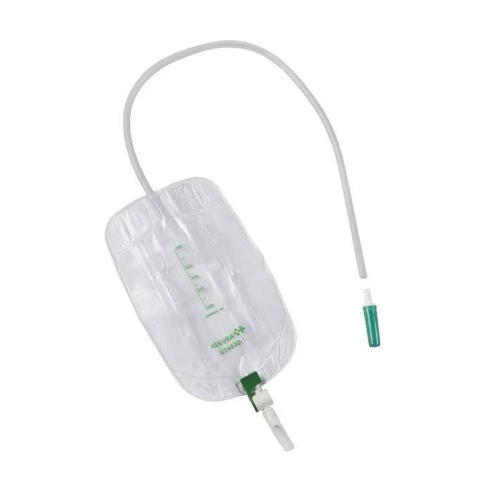 Hekura meerdaagse beenzak soft 750 ml - 60 cm slang hefboom - 10 stuks