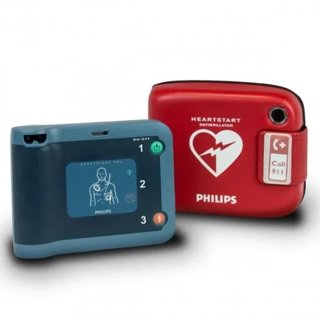 Philips HeartStart FRx AED defibrillator met Philips draagtas - Duits