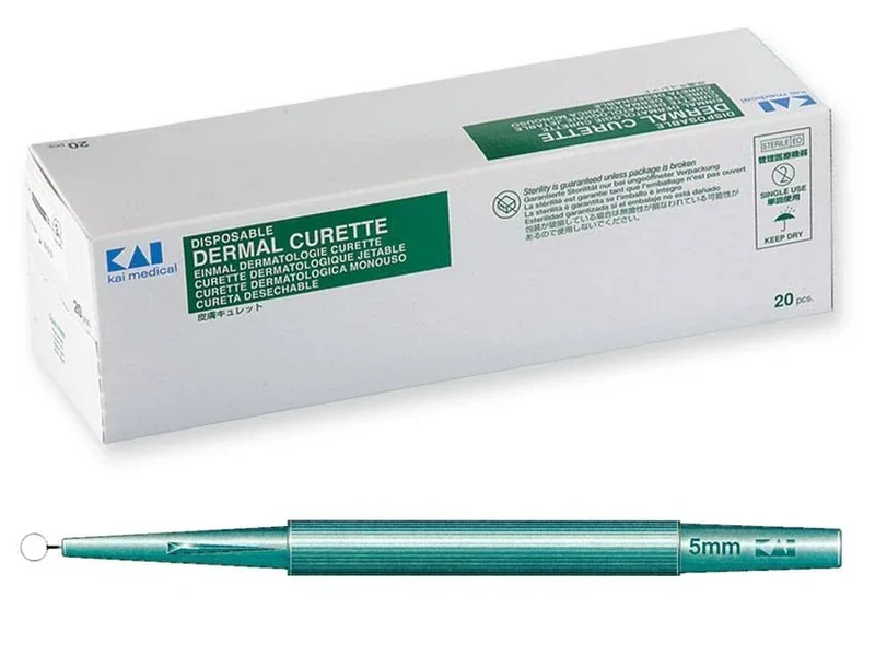 KAI Curette - 5,0 mm Ø 20 stuks