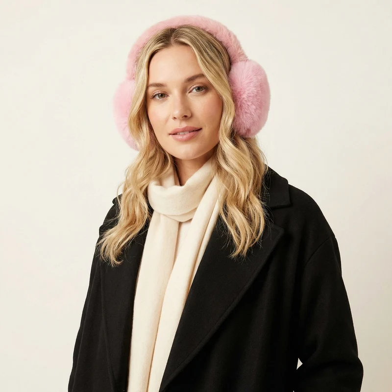 Ohrwärmer – Weiches Kunstfell & Faltbares Design für Behagliche Wärme im Winter