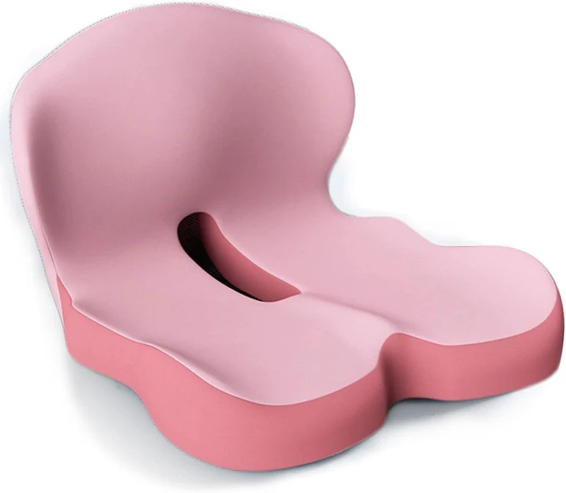 Sitzkissen – Ergonomische Form mit Atmungsaktivem Memory-Schaum & Rutschfester Unterseite