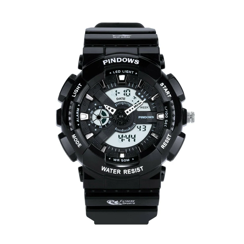 Bolendo Chrono | Sport Digitaluhr für Männer stoßfest und wasserdicht