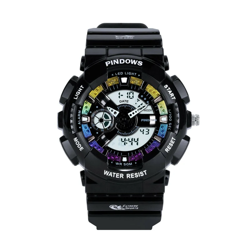 Bolendo Chrono | Sport Digitaluhr für Männer stoßfest und wasserdicht
