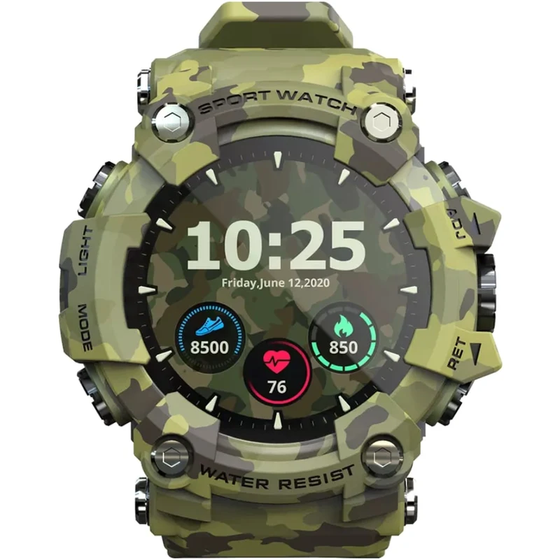 Elfire – Robuste Smartwatch mit Power Glass & Sportfunktionen