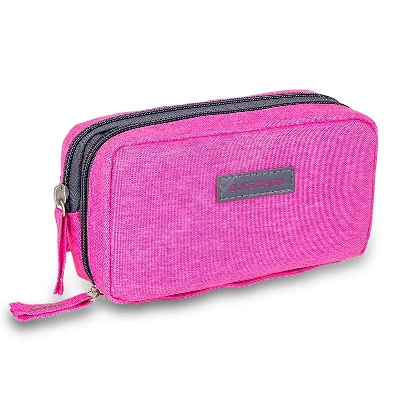 Elite Bags - DIABETIC’S opbergtasje voor diabetes materiaal, isotherm met coolpack Grijs