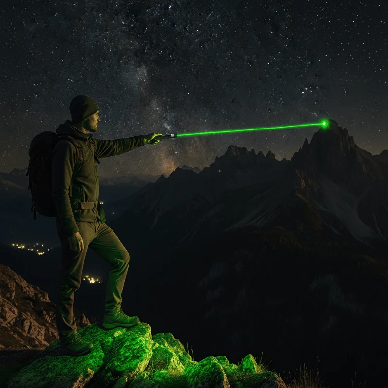 Laserpointer Metall – Fokus Einstellbar & Wiederaufladbar