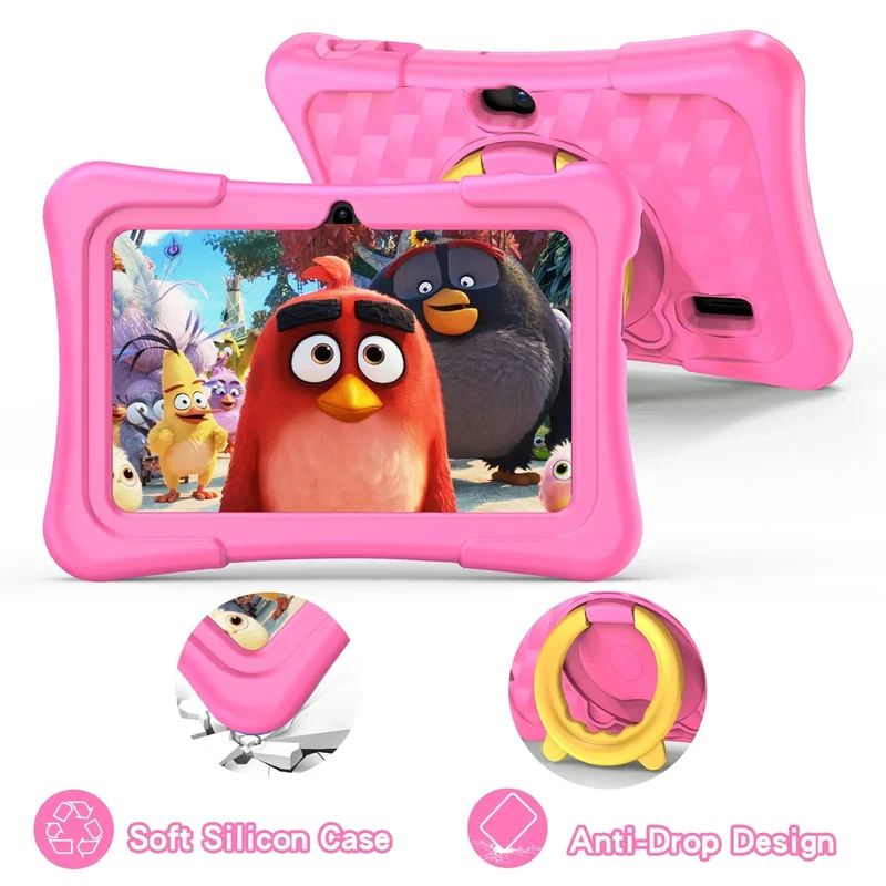 EduTab – Kinder-Tablet 7 Zoll Android 11, 32GB mit Dualkamera