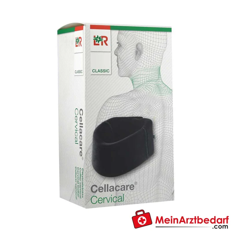 Cellacare Cervical Classic Halsstütze anatomisch geformt mit abnehmbarem waschbarem Bezug