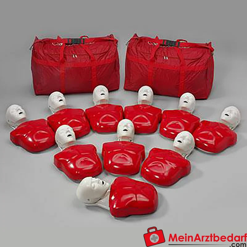 Erler-Zimmer Basic Buddy CPR-Trainingspuppe mit Einweg-Mund-Lungen-Schutz