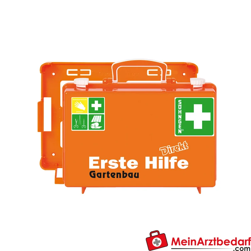 Söhngen Erste Hilfe Direkt Verbandkasten DIN 13157 für kleine Betriebe 310×210×130 mm