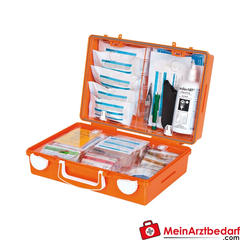 Söhngen Erste Hilfe Direkt Verbandkasten DIN 13157 für kleine Betriebe 310×210×130 mm