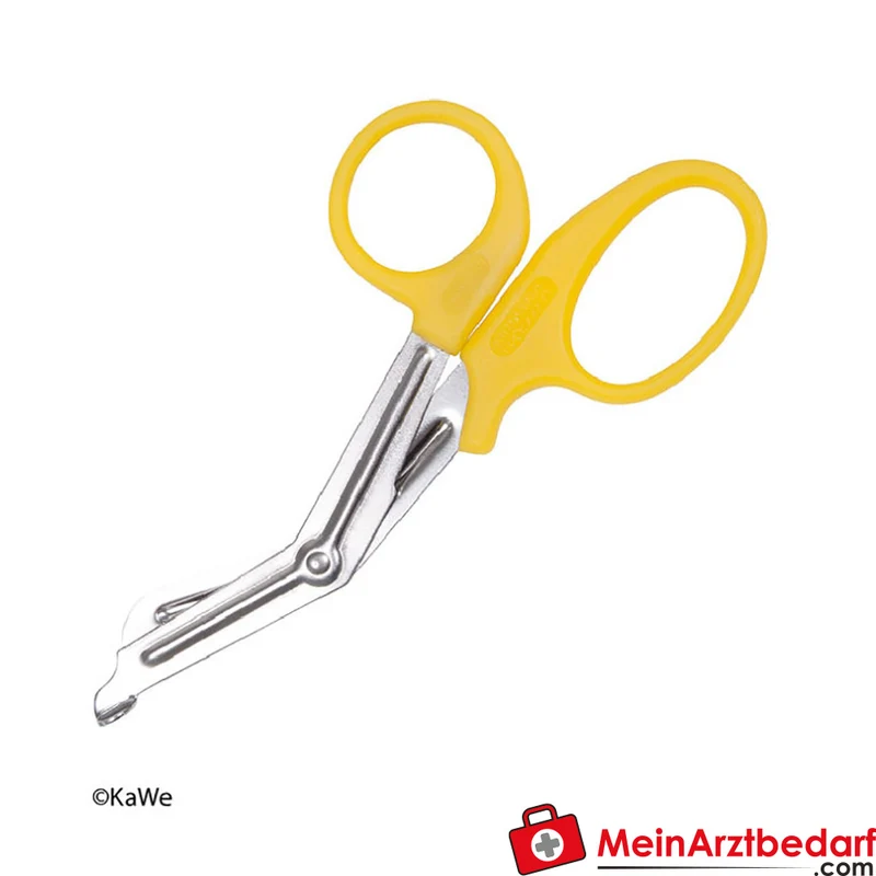 KaWe Allzweck-Verbandschere 19 cm Edelstahl/Kunststoff, gezackte Klinge, 5 Stück