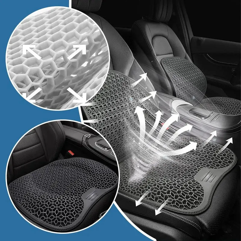 Ergonomisches Gel-Sitzkissen – Atmungsaktive Druckentlastung für Büro, Auto & Zuhause