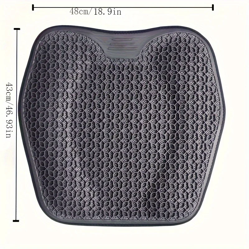 Ergonomisches Gel-Sitzkissen – Atmungsaktive Druckentlastung für Büro, Auto & Zuhause