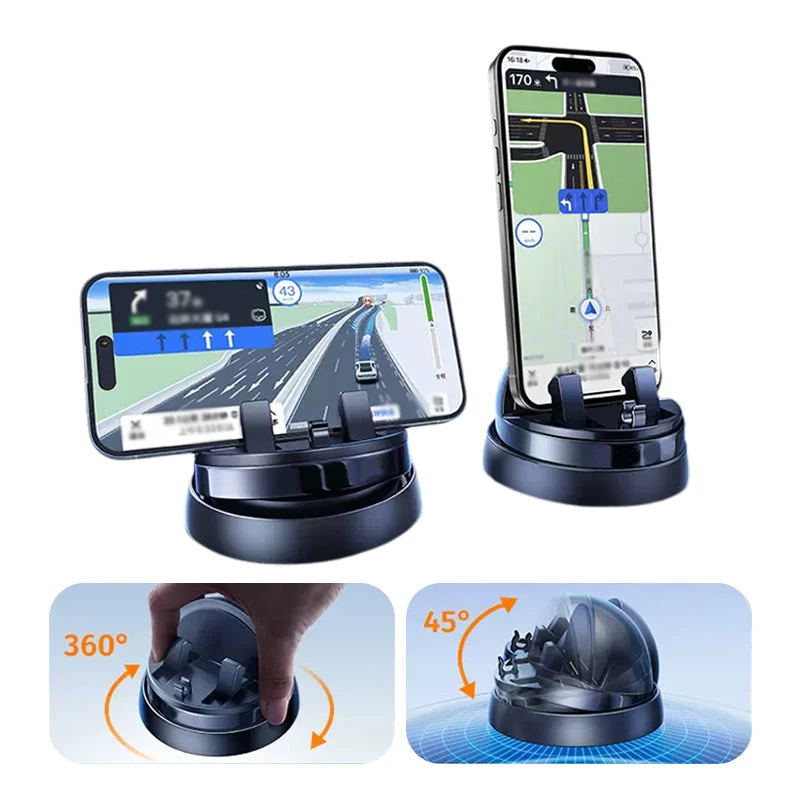 Handyhalterung Auto – 360° Drehfunktion & Rutschfester Halt für Sichere Smartphone-Nutzung
