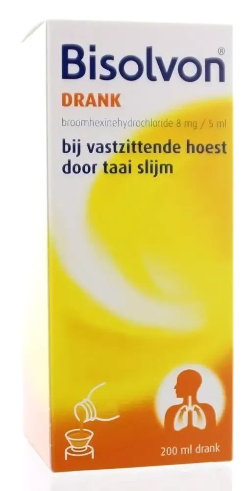 Bisolvon Drank 8 mg/5 ml - 200 ml