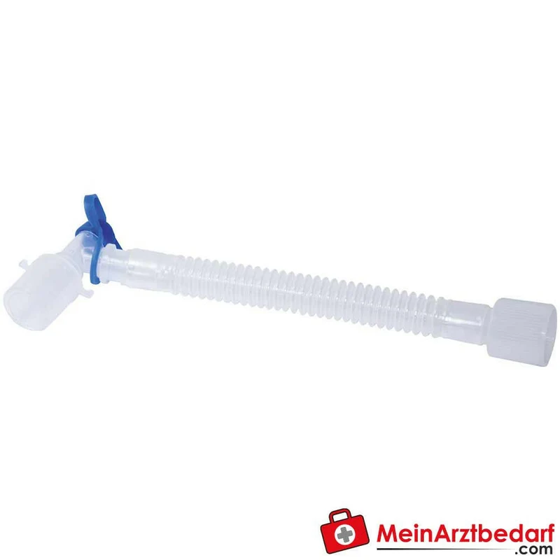 AEROtube Tubusverlängerung 180 mm PE/EVA 22F 90° mit Absaugport Einmalgebrauch