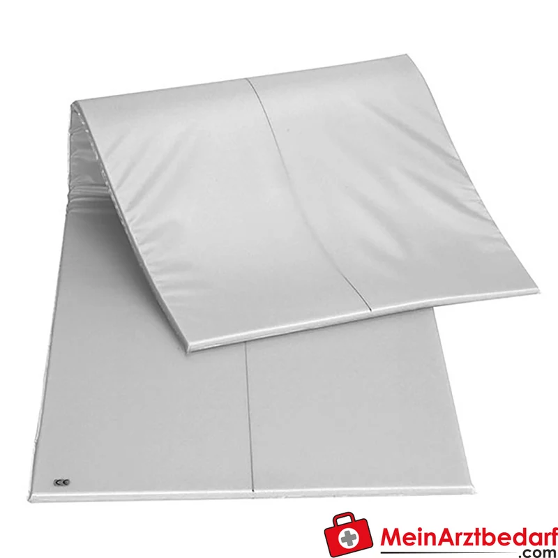 Servoprax Röntgentischauflage Schaumstoff PVC-beschichtet Mittelnaht grau