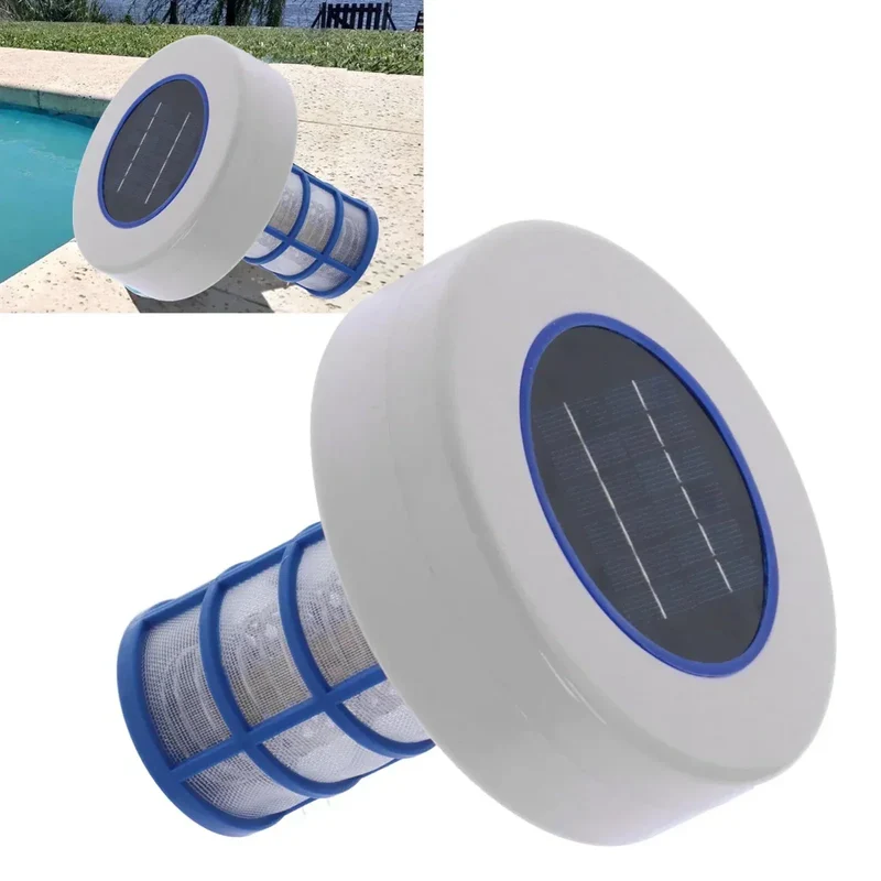 Solar Poolreiniger – Schwimmender Ionisator mit Solarbetrieb für Pflegeleichtes Wasser
