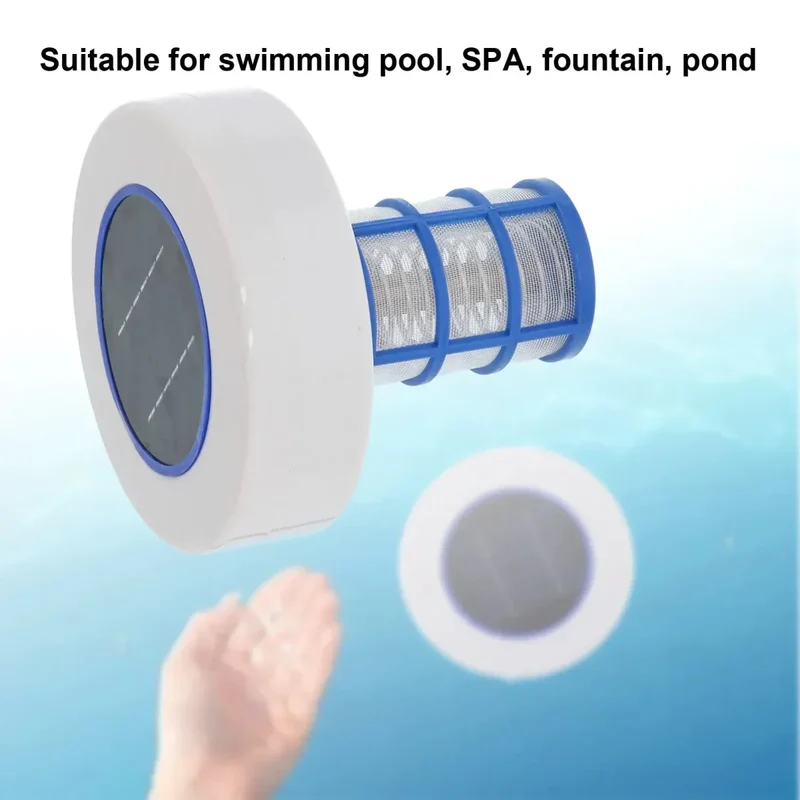 Solar Poolreiniger – Schwimmender Ionisator mit Solarbetrieb für Pflegeleichtes Wasser