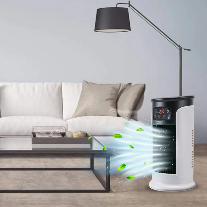 Mobile Klimaanlage 5-in-1 – Luftkühler mit Ventilator, Befeuchtung und Timer