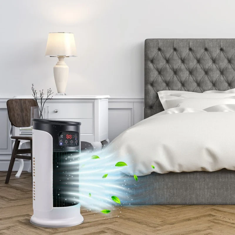 Mobile Klimaanlage 5-in-1 – Luftkühler mit Ventilator, Befeuchtung und Timer