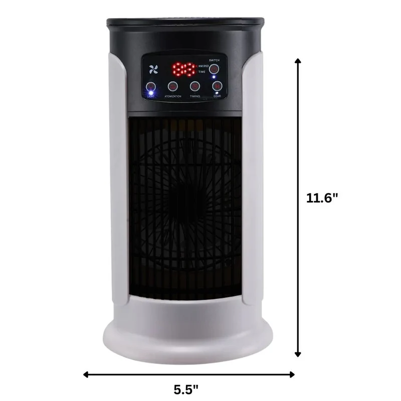 Mobile Klimaanlage 5-in-1 – Luftkühler mit Ventilator, Befeuchtung und Timer