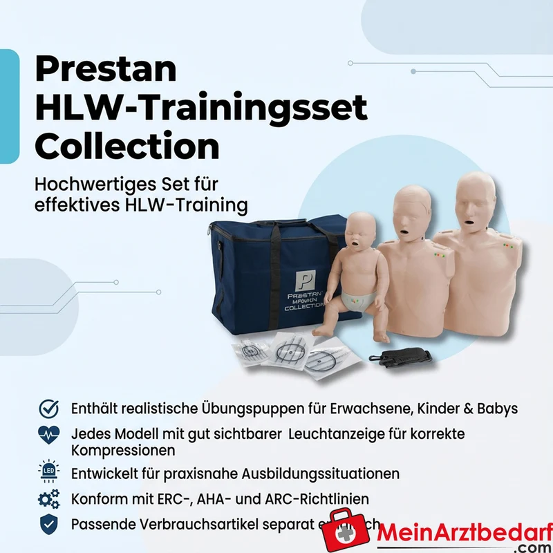 Prestan HLW-Trainingsset, Erwachsene, Kind und Baby