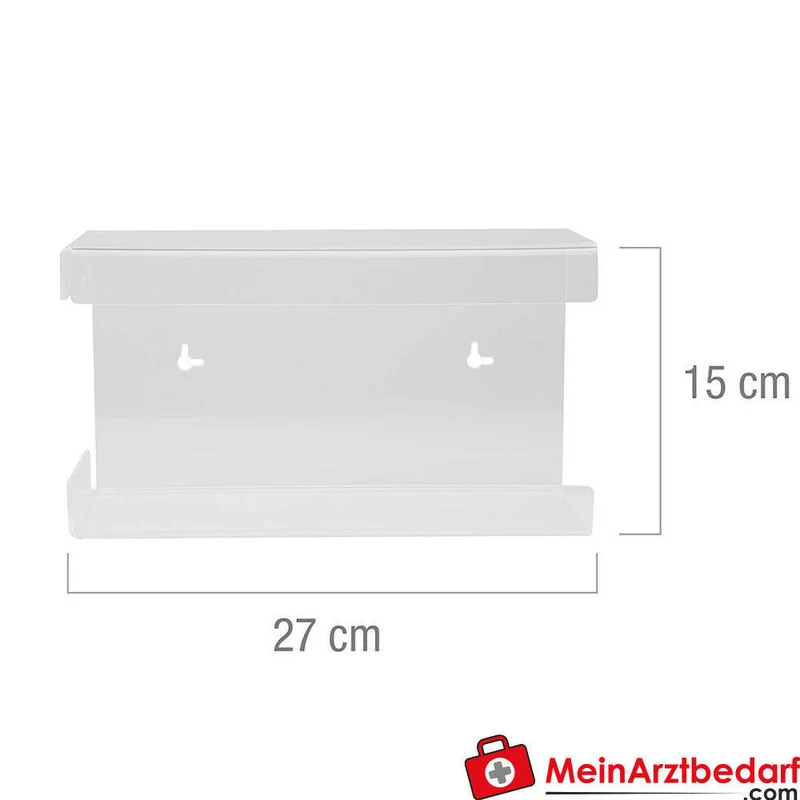 Teqler Handschuhspender Acrylglas transparent Mono/Duo/Trio für 1–3 Boxen