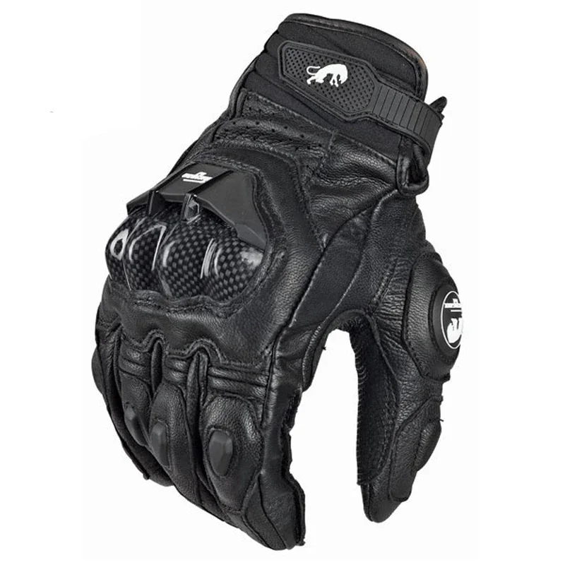 Motorradhandschuhe – Verstärkte Knöchelschale & Atmungsaktives Grip-Design