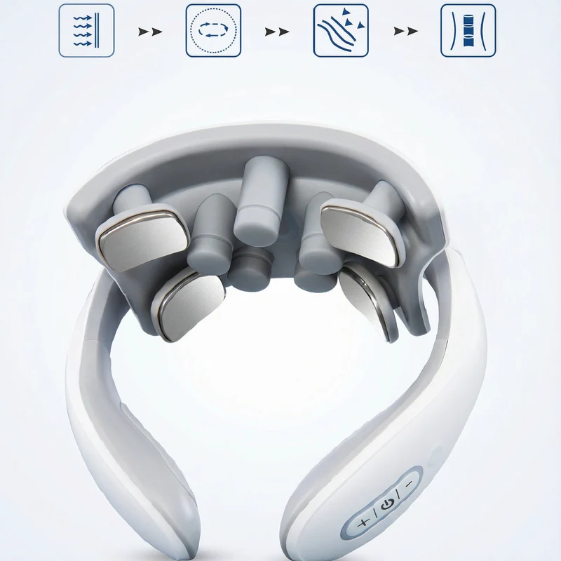 Nackenmassagegerät – Wärmefunktion, Vibrationsmodi & Ergonomisches Design