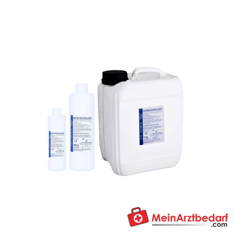CV-Sonic Ultraschallgel pH-neutral blasenfrei dermatologisch getestet