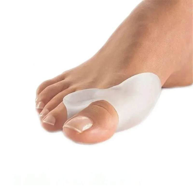 Silikon Gel Zehenspreizer – Weiche, Wiederverwendbare Hallux-Valgus-Korrektur für Schmerzfreie Zehenausrichtung