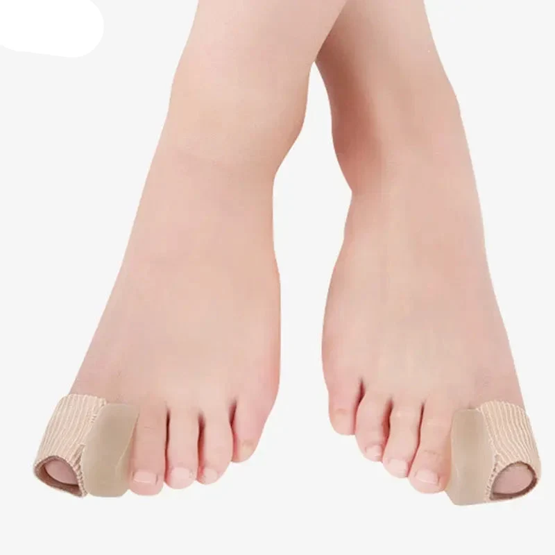 Silikon Gel Zehenspreizer – Weiche, Wiederverwendbare Hallux-Valgus-Korrektur für Schmerzfreie Zehenausrichtung