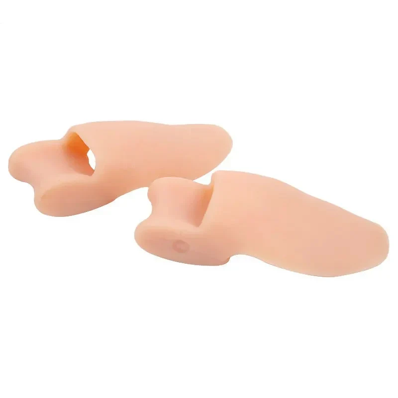 Silikon Gel Zehenspreizer – Weiche, Wiederverwendbare Hallux-Valgus-Korrektur für Schmerzfreie Zehenausrichtung