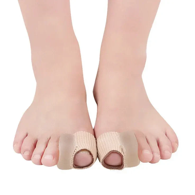 Silikon Gel Zehenspreizer – Weiche, Wiederverwendbare Hallux-Valgus-Korrektur für Schmerzfreie Zehenausrichtung