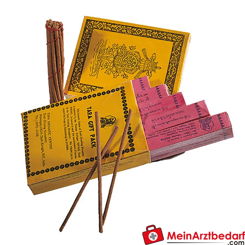 Berk Tara Tibetische Räucherstäbchen 15 cm 5×28 g handgefertigt Kräuter