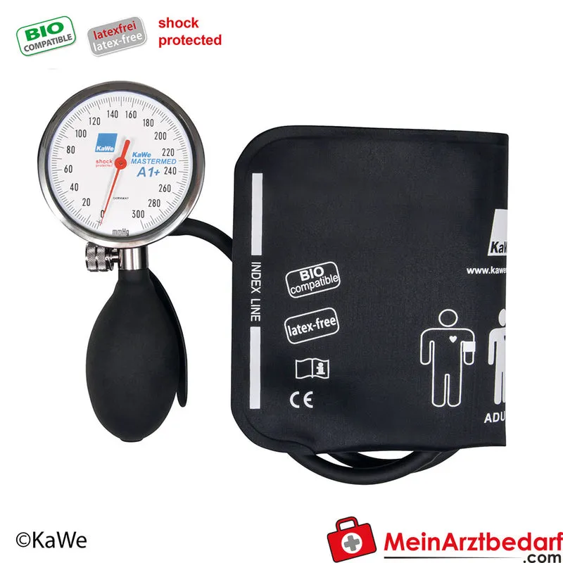 KaWe Manschette A1/A1+ schwarz 1‑Schlauch Erwachsene 27,5–36,5 cm Polyamid
