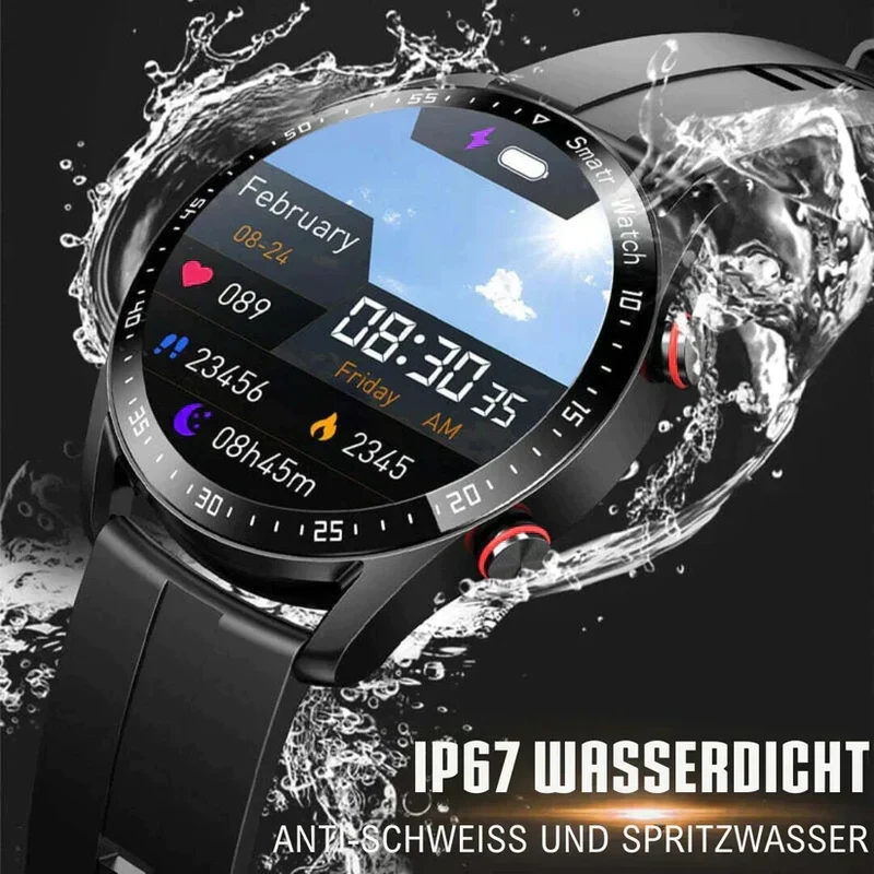 Multi – Smartwatch mit Lautsprecher, Luxusdesign & Fitnessfunktionen (nicht online stellen)